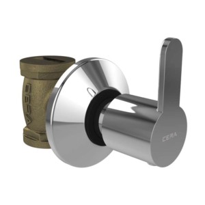 Cera Victor Concealed stop cock 20mm with adjustable wall flange