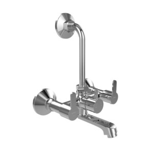 Cera Victor Wall mixer with bend pipe for overhead shower