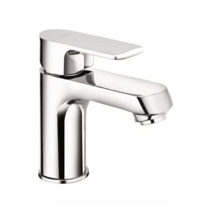 Cera Chelsea Single lever basin mixer with 450 mm braided connection pipe (without pop-up)