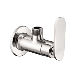 Cera Brooklyn Angle cock with wall flange
