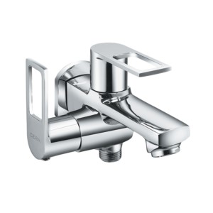 Cera Winslet 2-Way bib cock with side handle, wall flange and aerator