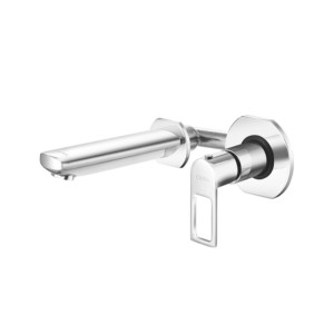 Cera Winslet Wall mounted basin spout and operating lever consisting of exposed part and concealed part