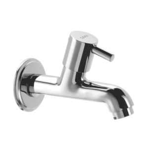 Cera Garnet Bib cock long nose with wall flange and aerator