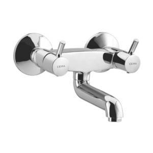 Cera Dew Wall mixer with spout non shower arrangement