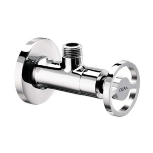 Cera Drive Angle cock with wall flange