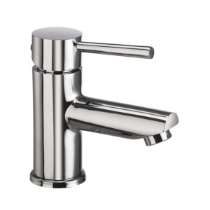 Cera Fountain Single lever basin mixer with 450 mm braided connection pipe (without pop-up)