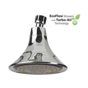 Cera Overhead shower 130mm dia with 3 flow