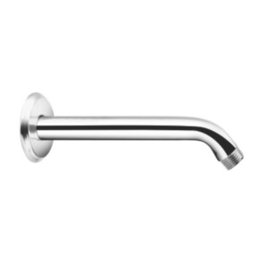 Cera Overhead shower arm Brass 230mm with wall flange