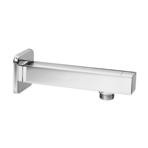 Cera Overhead shower arm Brass 180mm with wall flange