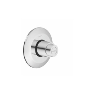 Varmora Metropole Flush Valve concealed 25mm single flush with round cover plate
