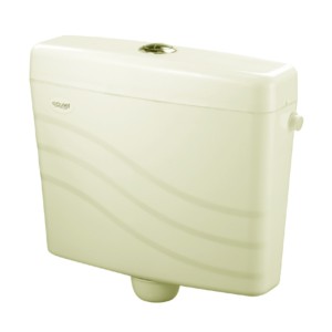 Eauset Novel Wall-hung Flushing Cistern Dual 420x375x125 Ivory