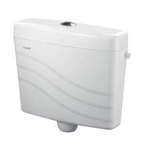 Eauset Novel Wall-hung Flushing Cistern Dual 420x375x125 Star White