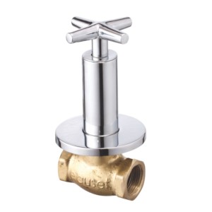 Eauset Cario Concealed Stop Cock 20mm with Wall Flange