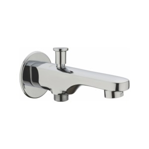 Varmora Oren Bath tub spout with wall flange & button arrangement for telephonic shower