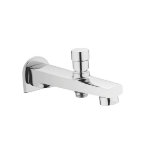 Varmora Aero Bath tub spout with wall flange & button arrangement for telephonic shower