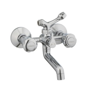 Varmora Eden Pro Wall mixer with telephonic shower arrangement crutch with connecting legs & wall flanges