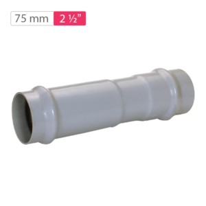 Finolex Repair Coupler (R/R) 75mm 2.5inch 6kg/cm2 Agriculture Fabricated