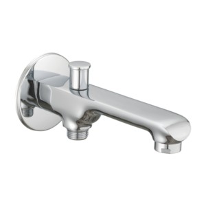 Varmora Curve Pro Bath tub spout with wall flange & button arrangement for telephonic shower