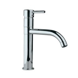 Jaquar Florentine Single Lever Sink Mixer with 170mm Extension Body Swinging Spout without popup Waste (Table Mounted) with 600mm Long Braided Hoses