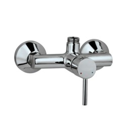 Jaquar Florentine Single Lever Exposed Shower Mixer With Provision For Connection to Exposed Shower Pipe With Connecting Legs & Wall Flanges