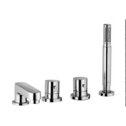Jaquar Florentine 4-hole Thermostatic bath & shower mixer, deck mounted