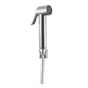 Varmora Health Faucet Brass Body with ABS wall hook and SS Flexible tube