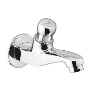 Eauset Bib Cock with self closing system with flange