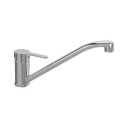 Jaquar Fusion Single Lever Sink Mixer with Swinging Spout (Table Mounted Model) with 450mm Long Braided Hoses