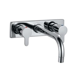 Jaquar Fusion Two Concealed Stop Cocks with Basin Spout