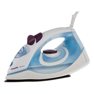 Philips 1440W Black American Heritage Soleplate with Spray Steam Iron