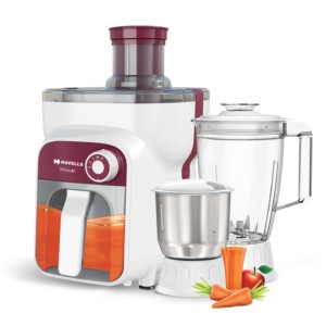 Havells Stilus Xl Juicer Mixer Grinder 3 Jar With Ss Mesh 500W