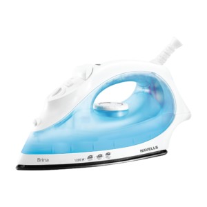 Havells Brina Steam Iron Non Stick Coating Blue 170Ml 1200W
