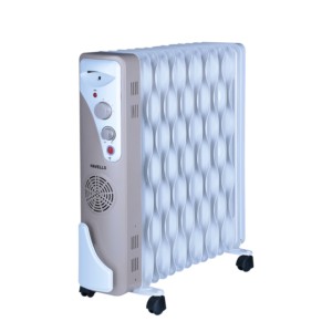 Havells Ofr 13 Wave Fins Room Heater With Fan 2900W Beige