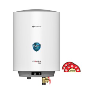 Havells Monza Digi Electric Water Heater 25L White-Grey 2Kw