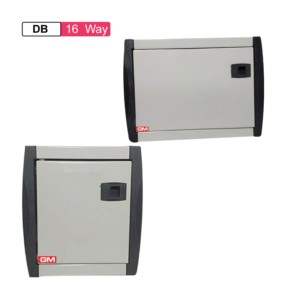 GM G-Home SPN DB 16 - ways (2+14) Double Door Metal