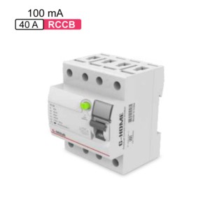 GM G-Home RCCB 40A Four Pole 100 mA