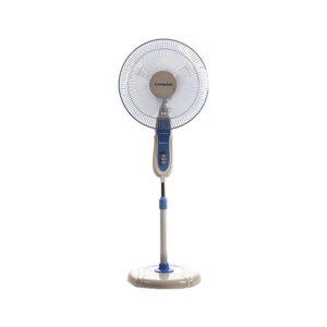 Crompton Hi Flo Neo 400mm Ink Blue Pedestal Fan