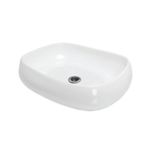 Somany Impreza 440x555x125mm Over The Counter Art Wash Basin