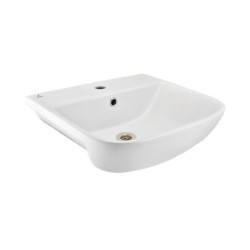 Jaquar JDR 500x445x175mm Semi Recessed Wash Basin