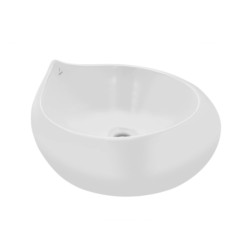 Jaquar JDR 480x470x190mm White Table Top Wash Basin