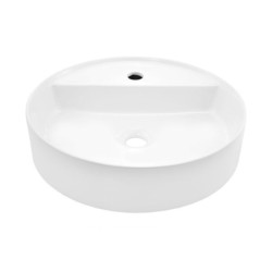 Jaquar JDR 450x450x110mm Thin Rim Round Table Top Wash Basin