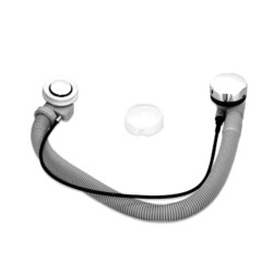 Jaquar Drain pipe with over flow system 70 - 80 cm for jaquar whirlpool 150X75, 170X75, 180X80 & 190 X90