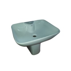 Cita Joy 520x410 Wash Basin with Half Pedestal