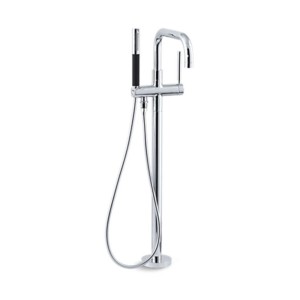 Kohler Purist Free-standing bath filler Polished chrome