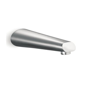 Kohler Complementary Bath spout, without diverter, flat face long Polished chrome
