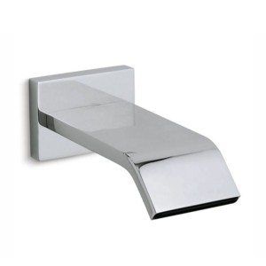 Kohler Loure Wall mount bath spout Polished chrome