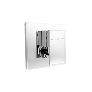 Kohler Loure 40mm Recessed bath and shower trim Polished chrome