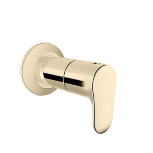 Kohler July Inline stop valve trim french gold