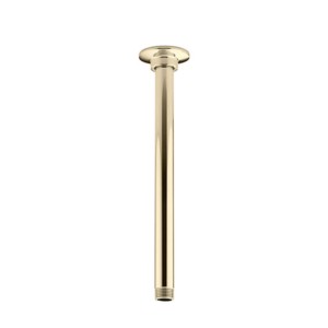 Kohler Master Shower Ceiling-mount shower arm french gold