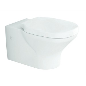 Kohler Freelance Wall Hung Water Closet with Slim Seat Cover White